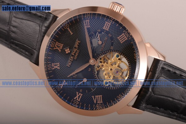 Patek Philippe Replica Grand Complitcations Watch Rose Gold PP13081402
